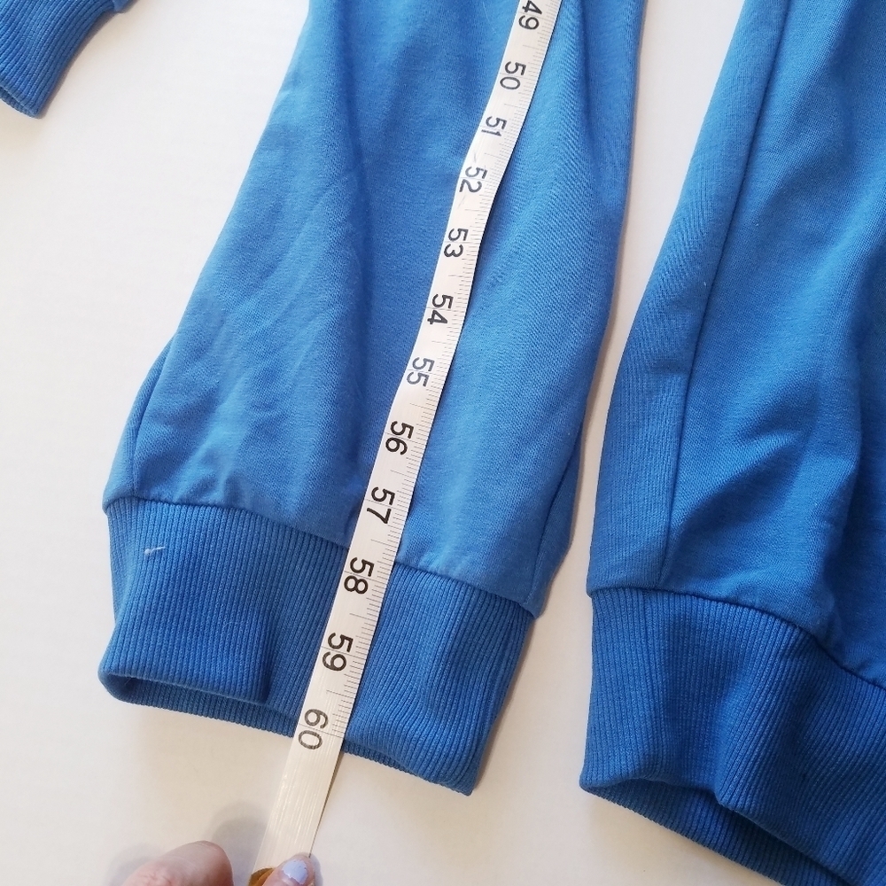 NEW Nike | Dri Fit Plus Size Jumpsuit + Front Tie, 1X, Blue - Picture 14 of 16